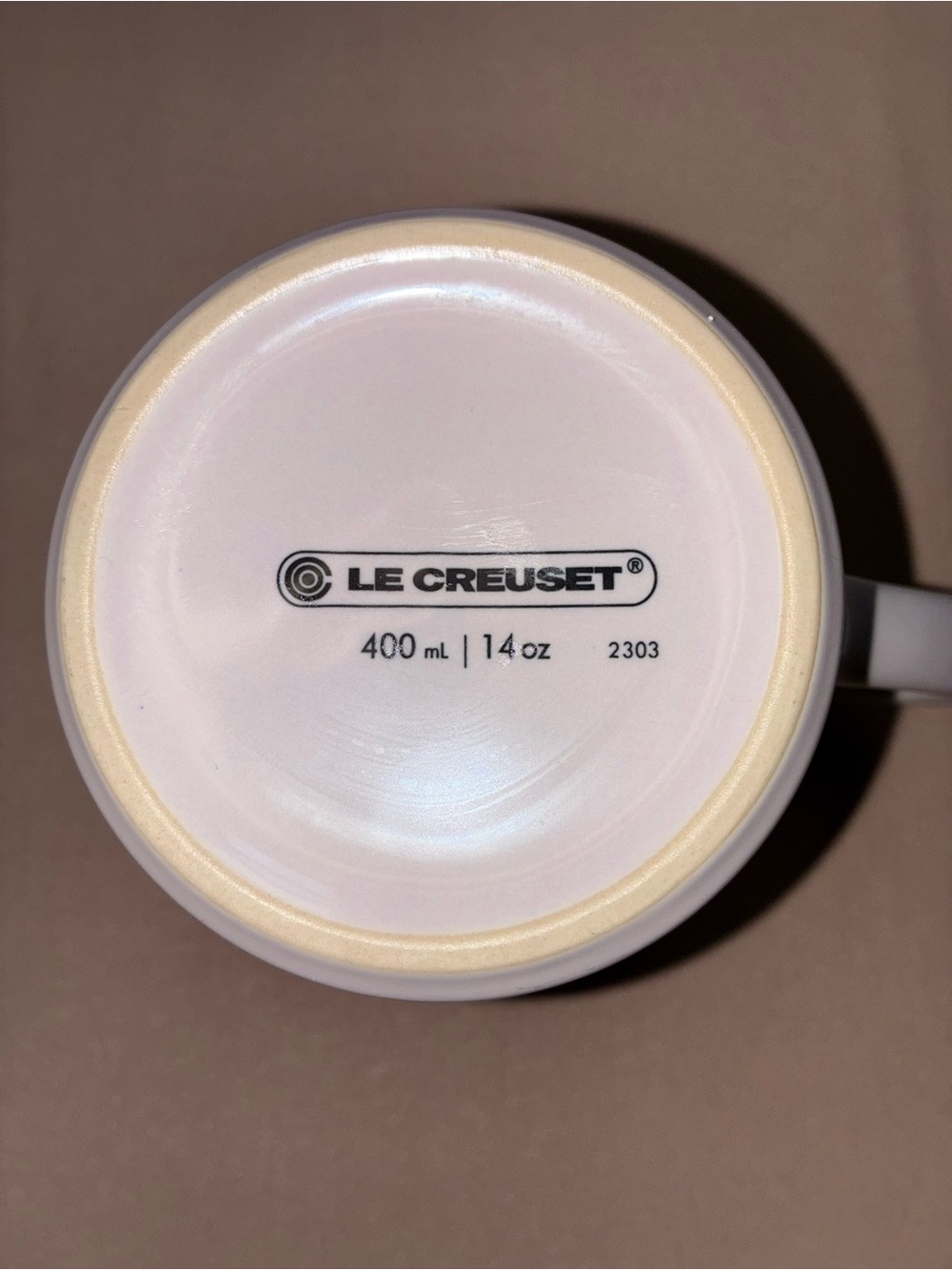 Le Creuset Mug 14oz Shallot - Picture 4 of 10